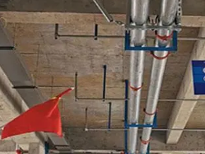 顺城管廊支架的安装方法